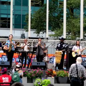 Super Yamba Band at the Emerging Music Festival