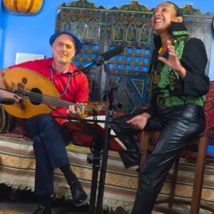 Afropop Living Room Session: Alsarah and Brandon Terzic