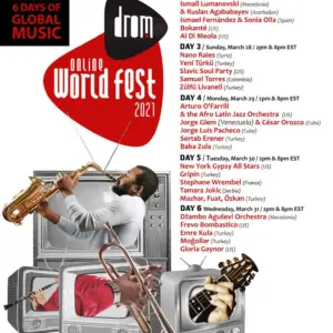 NYC's DROM Hosting a Free, Streaming World Music Festival