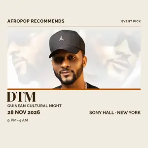 DTM — Guinean Cultural Night at Sony Hall