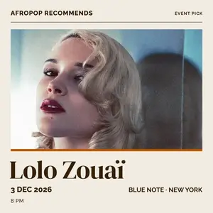 Lolo Zouaï at Blue Note