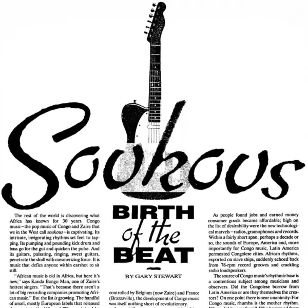 Best of The Beat on Afropop: Soukous Heyday in Paris, 1989
