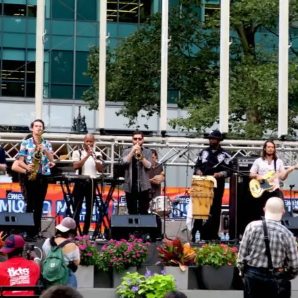 Super Yamba Band at the Emerging Music Festival