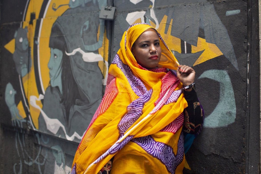 Aziza Brahim Sahari. Photo by Ana Valiño