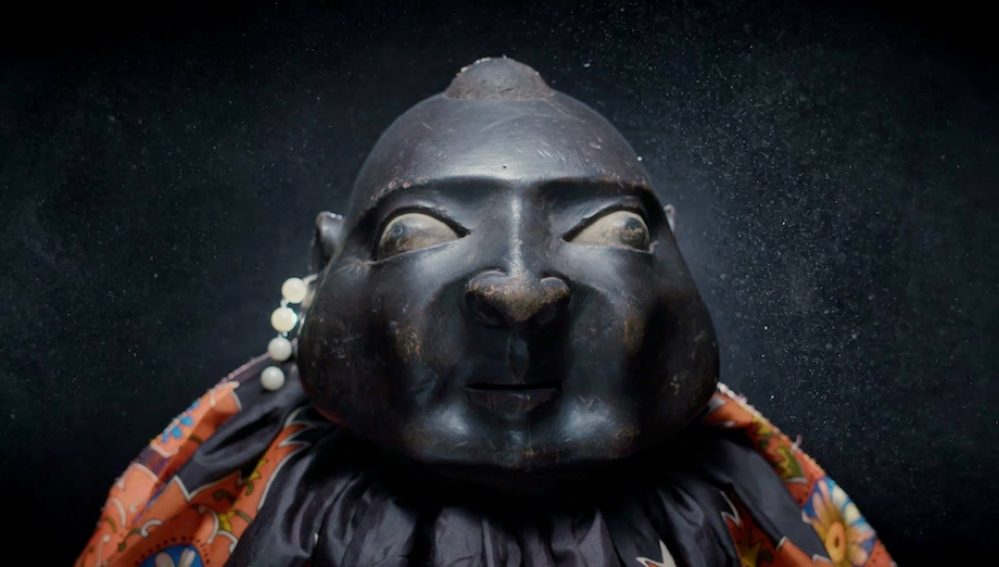 Screenshot from The Sound of Masks by Felix Seuffert