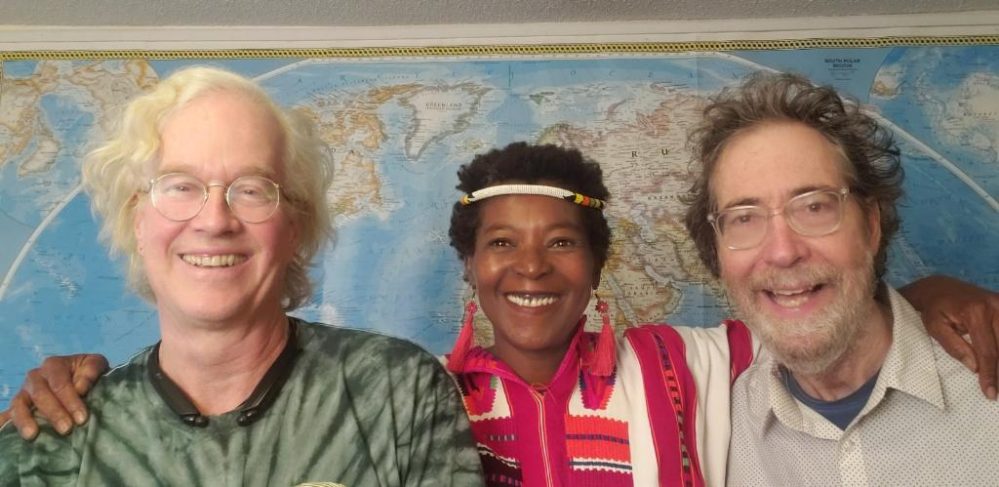 Banning Eyre, Mukwae Wabei Siyolwe and Sean Barlow, Middletown, Connecticut, October 2022