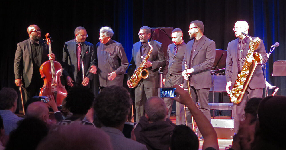 Ibrahim with Ekaya at the Town Hall, April 2017 (Eyre)