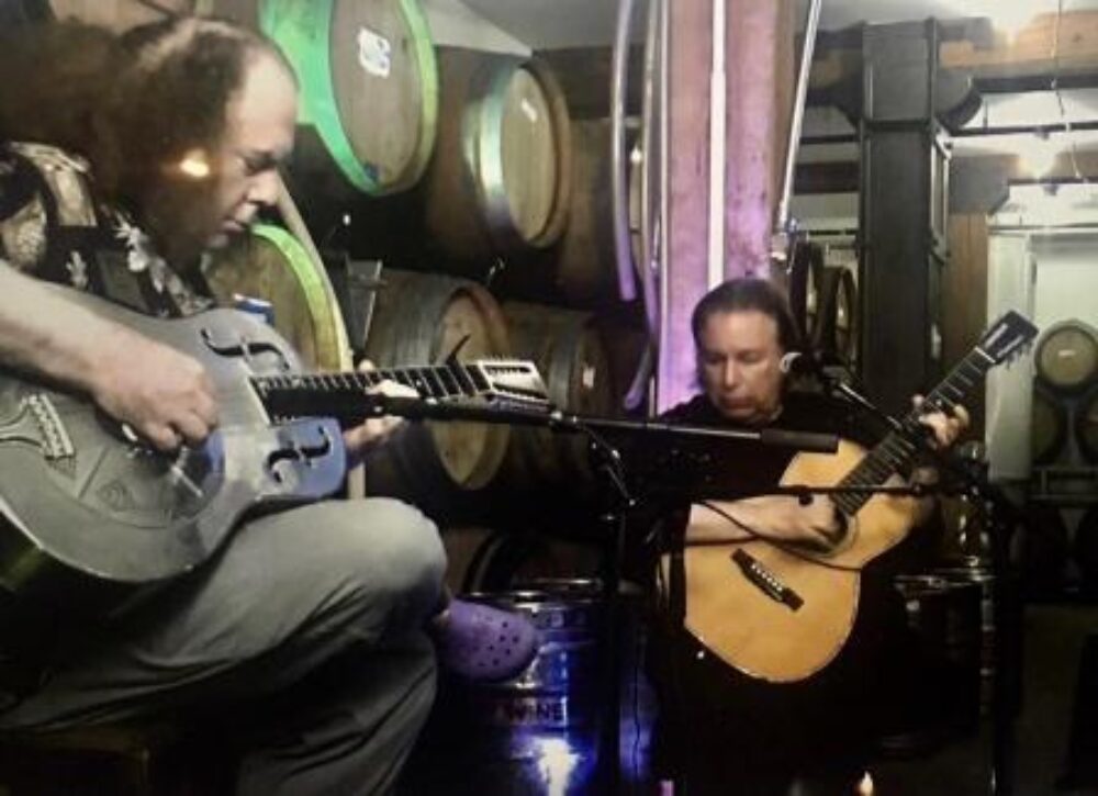 Cullman with Jimi Zhivago at City Winery in NYC