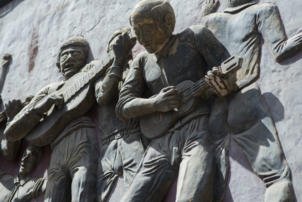 Mindelo wall sculpture (BE)