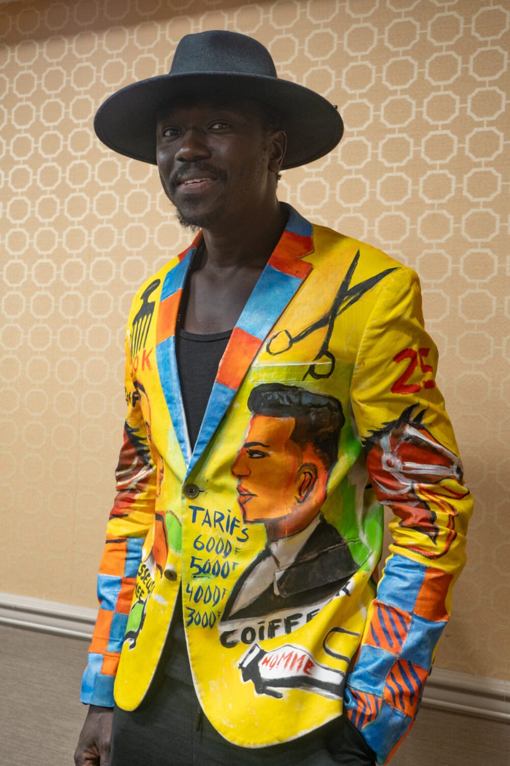 The man has style!
