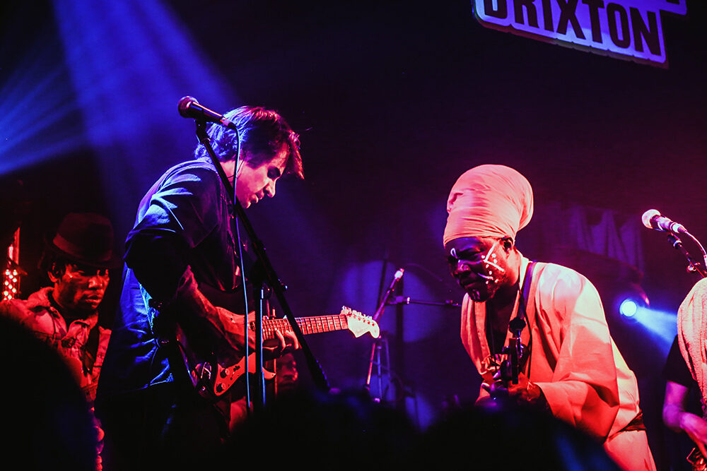 John and Mulele, live at Hootanannay, 2019 (photo by Ila Brugal)