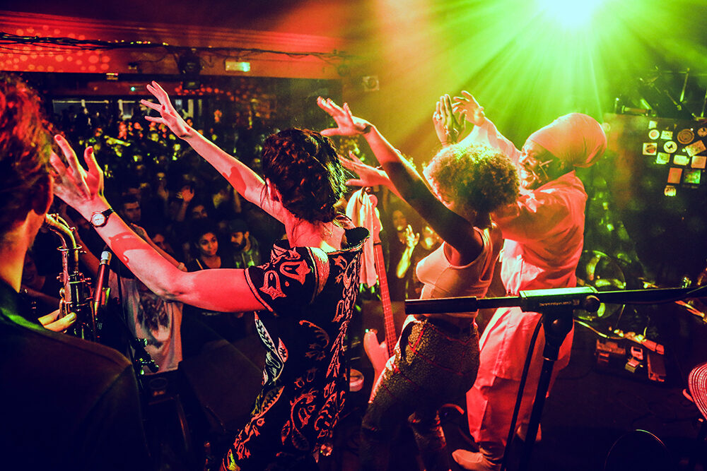 KDN live at Hootananny, 2019 (photo by Ila Brugal)