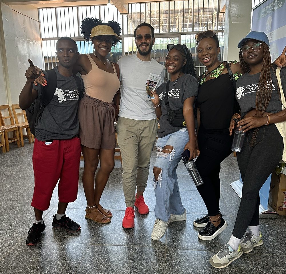 Sheila Agiti (second from right) at 2024 PiAf Retreat in Kigali
