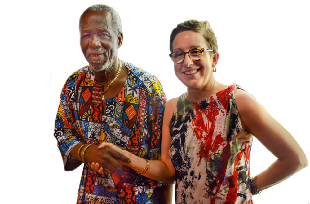 Lamine Touré and Suzanne Rousseau