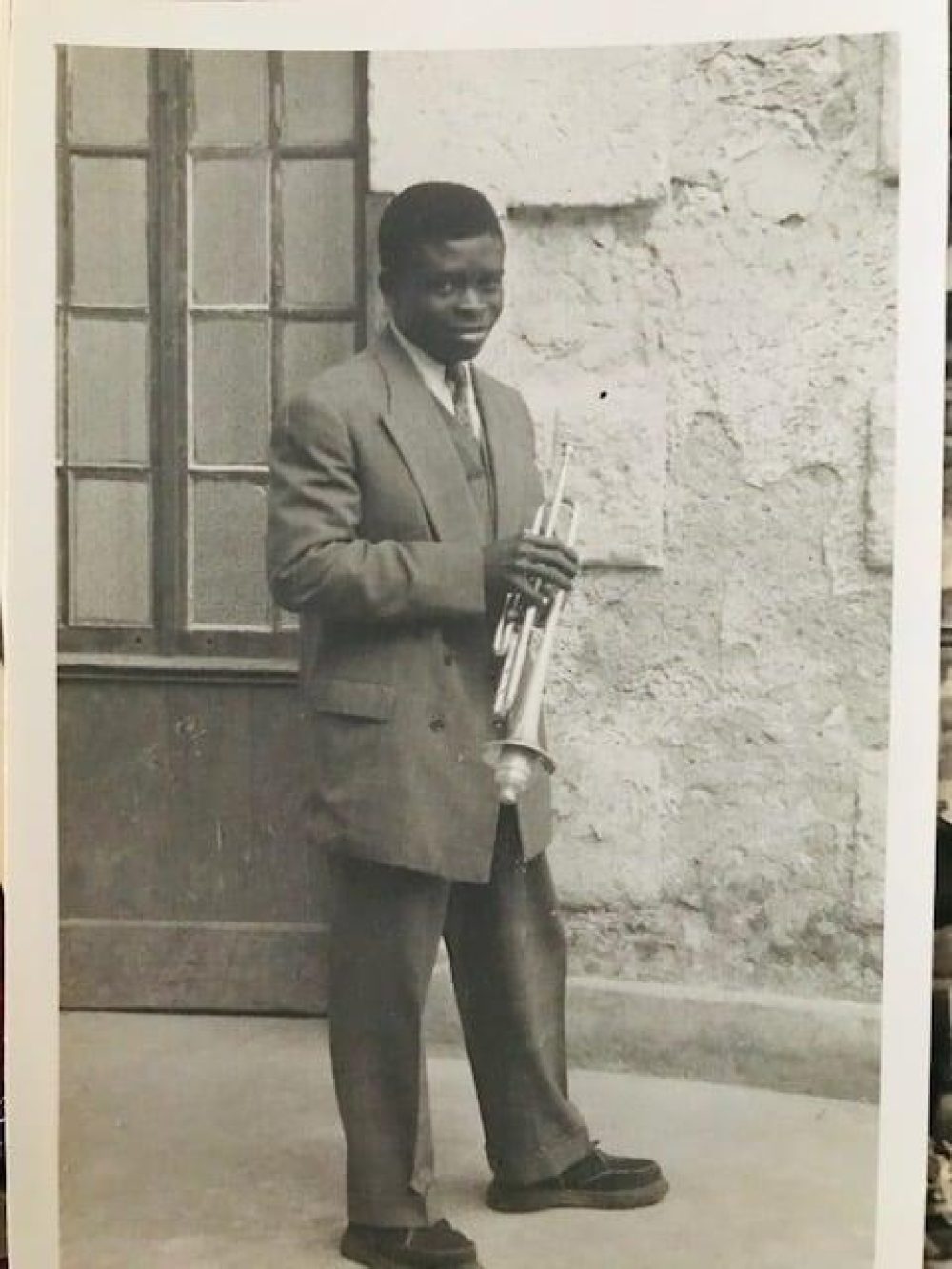 Young Francis Bebey