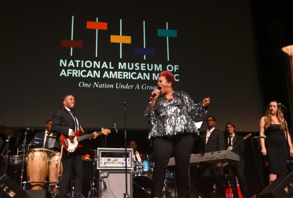 Avery Sunshine performed at the event.